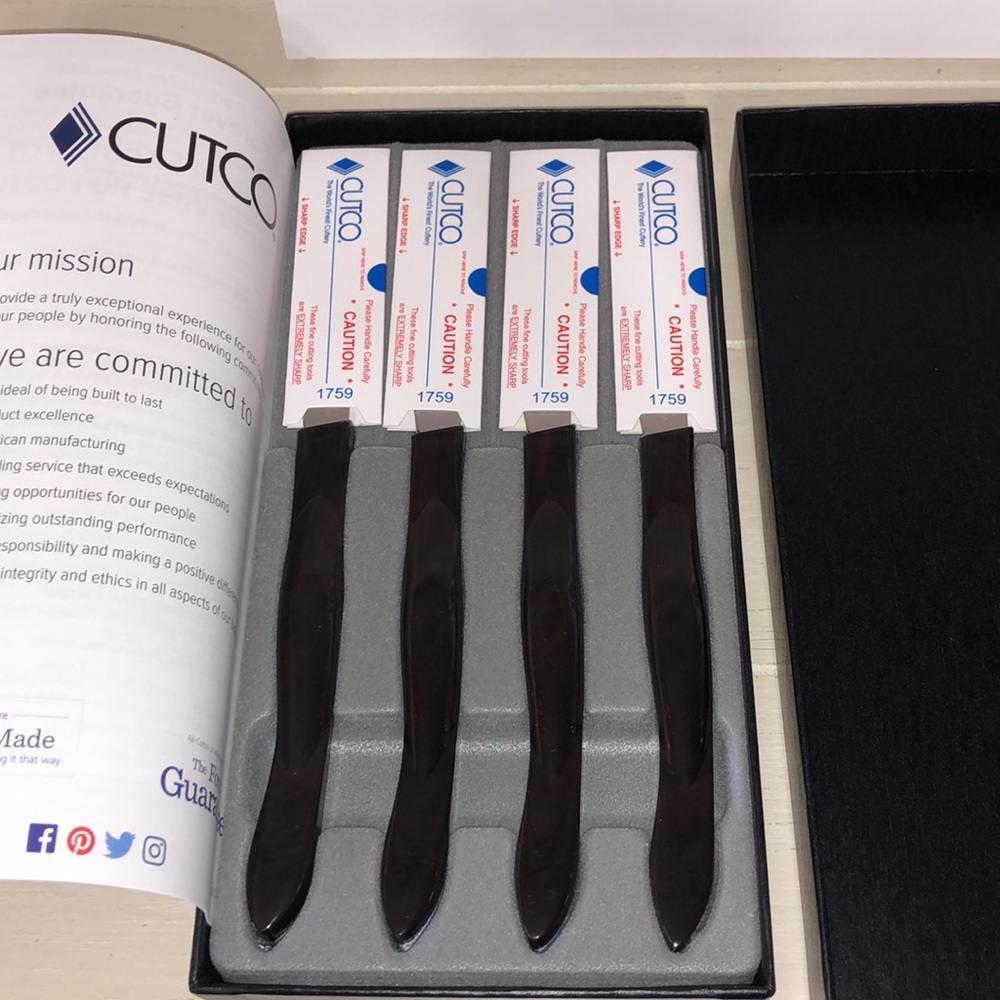 Cutco 4-Pc. Table Knife Set